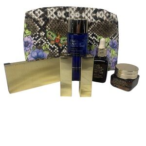 Estee Lauder Lot Advanced Night Repair Blush Palette Lipsticks Make-Up Remover